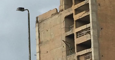 صحافة المواطن.. بالصور.. مبنى كلية علوم الإسكندرية مهدد بالانهيار