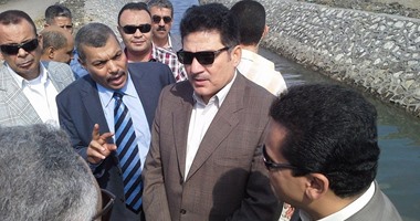وزير الرى يصل مقر اجتماعات اللجنة الوطنية لسد النهضة