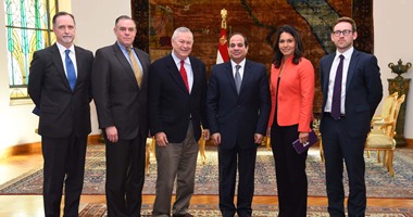 الرئيس السيسى يعقد لقاءين مع قيادات الكونجرس الأمريكى