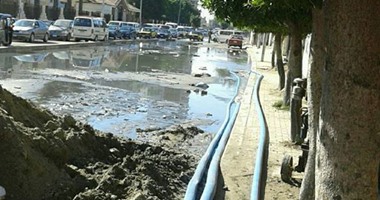 بالصور..استمرار تطوير الصرف الصحى شرق الاسكندرية
