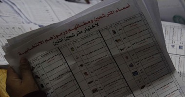 391 صوتا لـ"فى حب مصر" باللجنة 35 فى الوايلى.. و178 للمرشح وليد المروجى