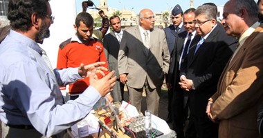 وزير التعليم العالى يفتتح معرض القاهرة الدولى الثانى للابتكار بقصر البارون