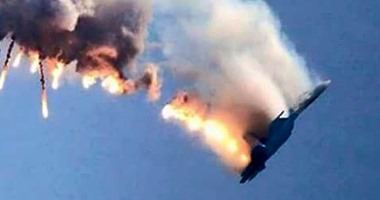 "الفرنسية" تنشر صورة الطائرة الروسية لحظة اسقاطها فى سوريا