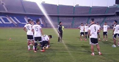 بالصور..كهربا ورمضان فى التدريب الأخير لـ"الأوليمبى" قبل التوجه للسنغال