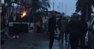 مصدر أمنى تونسى: تحديد هوية الجثة الـ 13 فى تفجير حافلة الحرس الرئاسى