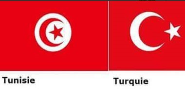 بسبب تشابه العلمين التونسى والتركى.. رواد "تويتر" لبوتين: "ركز وأنت بتضرب"