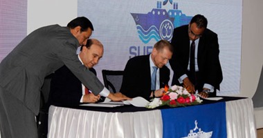 بالصور.. بدء مؤتمر توقيع مذكرة تسوية مشكلات منطقة حاويات ميناء شرق بورسعيد