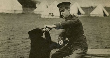 مفاجأة.. أسطورة الدب "وينى" حقيقية بطلها جندى كندى فى الحرب العالمية