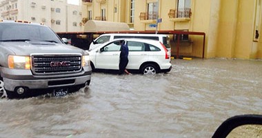 صحافة المواطن: بالصور.. شوارع قطر تغرق فى مياه السيول والأمطار