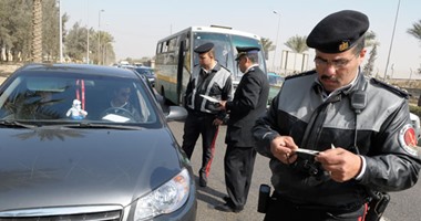 حملة مرورية "بالتحرير" لفحص رخص قائدى السيارات والدراجات البخارية