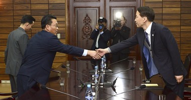 اجتماع بين الكوريتين فى مسعى لتحسين العلاقات وتجاوز المواجهات
