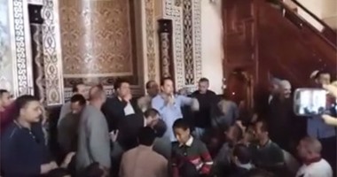 صحافة المواطن: بالفيديو.. لقاء جماهيرى لمرشحين بدائرة طنطا داخل مسجد