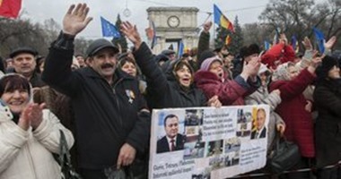 مولدوفا تشهد تظاهرات احتجاجا على الفساد المستشرى