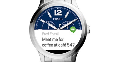 الساعة الذكية"Fossil Q Founder"  ستباع قريبا من خلال متاجر جوجل