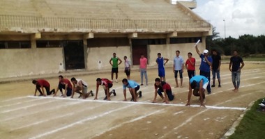 بالصور.. كلية التربية الرياضية بطنطا تفوز بالمركز الأول فى دورى الجامعة