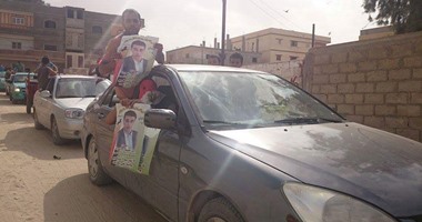 بالصور.. انطلاق مواكب الدعاية الانتخابية بشمال سيناء من الشيخ زويد