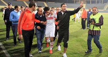 "عمر جابر" هاشتاج على تويتر للإشادة بدور اللاعب بعد إصابته