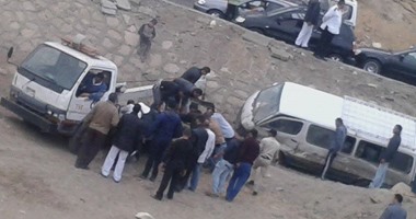 إصابة 8 مجندين فى انقلاب سيارة تابعة لقوات الأمن بطريق سفاجا - قنا