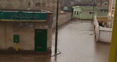 بالصور.. شوارع محافظة الغربية تغرق فى مياه الأمطار الغزيرة