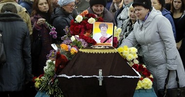 روسيا تبدأ دفن ضحايا الطائرة المنكوبة فى سيناء