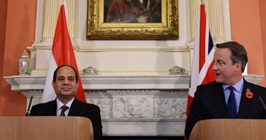 السيسى لـ"كاميرون": "نسابق الزمن فى مصر لبناء مجتمع مدنى عصرى"