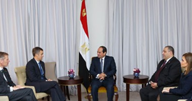 رئيس "بريتش جاز" يؤكد للسيسى عزم الشركة زيادة استثماراتها فى مصر
