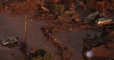 بالصور.. مصرع 17 شخص اثر انهيار سد منجمى بسبب الفيضانات فى البرازيل