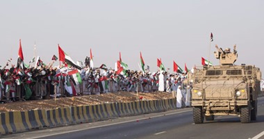 بالصور.. الإمارات تحتفل بعودة الدفعة الأولى من قواتها المشاركة فى اليمن