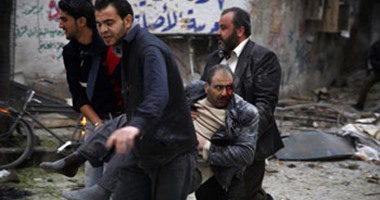 بالصور.. المعارضة السورية: مقتل 15 شخصا فى قصف على "دوما" بريف دمشق