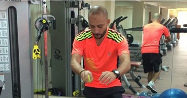 وائل رياض ينشر فيديو التدريب على "الاتزان" بالإنتاج الحربى