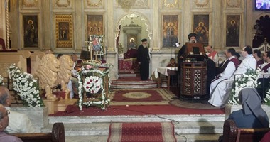 الكتدرائية بالإسكندرية تحتفل بعيد تكريس كنيسة مار مرقس الرسول