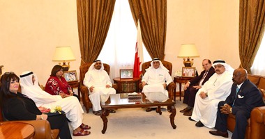 مستشار ملك البحرين يستقبل أعضاء مجلس إدارة جمعية الصداقة البحرينية المصرية