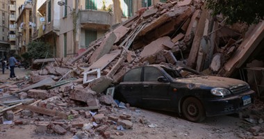 انهيار عقار خالٍ من السكان بمينا البصل فى الإسكندرية دون إصابات