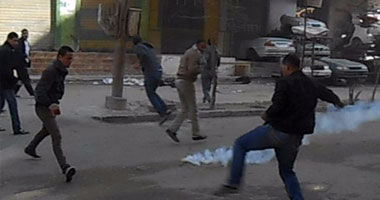 قوات الأمن تفض مسيرة الإخوان فى منطقة عرب غنيم بـ"حلوان"