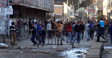 اشتباكات عنيفة بين عناصر الإخوان والأهالى بـ"العمرانية"
