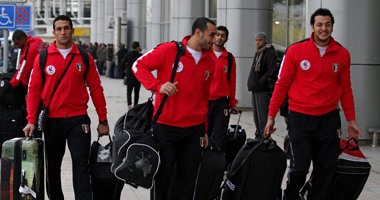 منتخب اليد يغادر إلى قطر للمشاركة فى مونديال العالم
