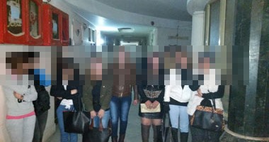 ضبط 19فتاة بتهمة التحريض على الفجور داخل ملاهى ليلية بالهرم والمهندسين