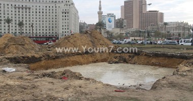 بالصور..محافظة القاهرة تقرر تغيير النصب التذكارى بميدان التحرير واستبداله بعلم مصر