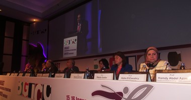 بالصور.. افتتاح المؤتمر الدولى لأورام الثدى والنساء