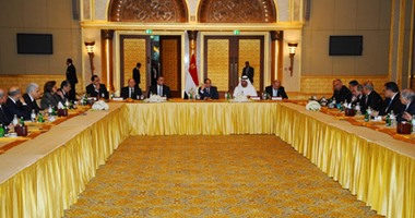 افتتاح القمة العالمية لطاقة المستقبل فى أبو ظبى بمشاركة السيسى