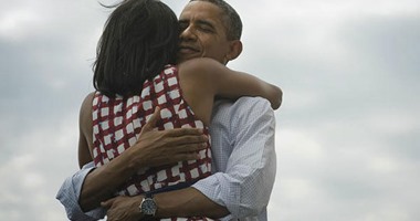 ميشيل أوباما للرئيس الأمريكى السابق: عيد حب سعيد لحبيب عمرى