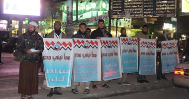 "النور" بالسويس يحتفل بذكرى ثورة 25 يناير بحملة "معا نبنى مصر"