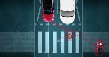 بالفيديو والصور.. نظام جديد لـ"جاجوار" ينبه السائق بالدراجات المجاورة