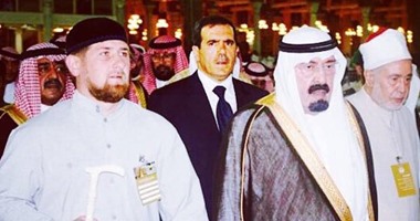 رئيس الشيشان ينشر صورة جمعته بالراحل الملك عبد الله بن عبد العزيز