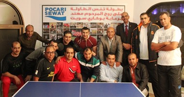 انطلاق بطولة تنس الطاولة للجالية المصرية بمسقط