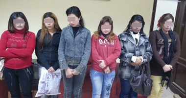 ضبط 17 فتاة بتهمة ممارسة الدعارة والتحريض على الفسق بشارع الهرم