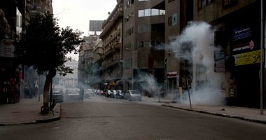 الأمن يفض مسيرة بـ"طلعت حرب" لعدم حصول منظميها على تصريح
