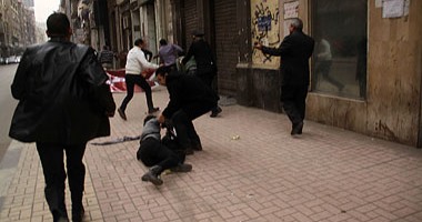 فيديو يظهر المتهم بقتل شيماء وهو يطلق الخرطوش عليها
