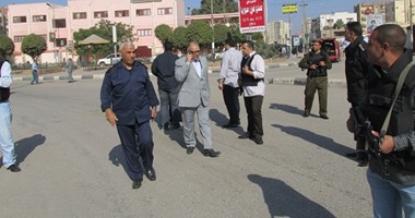 مدير أمن الفيوم يتفقد الاستعدادات الأمنية بشوارع المحافظة