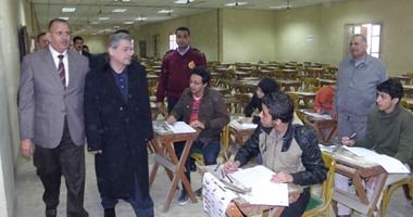 ضبط 661 حالة غش فى امتحانات الترم الأول بجامعة بنى سويف